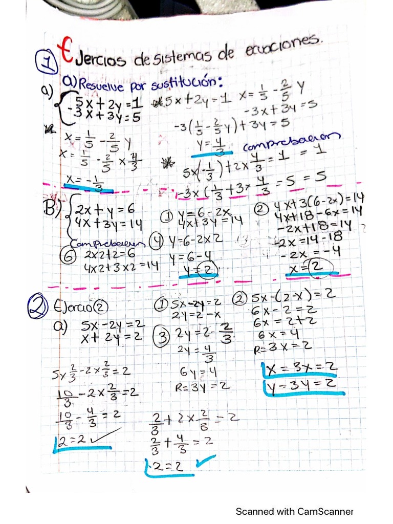 Algebra Tarea Pdf