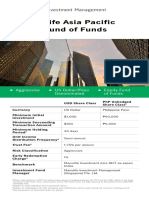 Manulife Asia Pacific Reit Fund of Funds Brochure