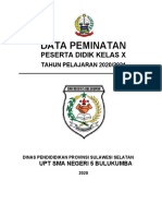 Data Peminatan 2020