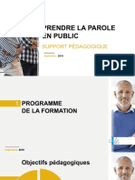 Prendre La Parole en Public