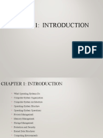 Introduction to Operating Systems Components and Concepts