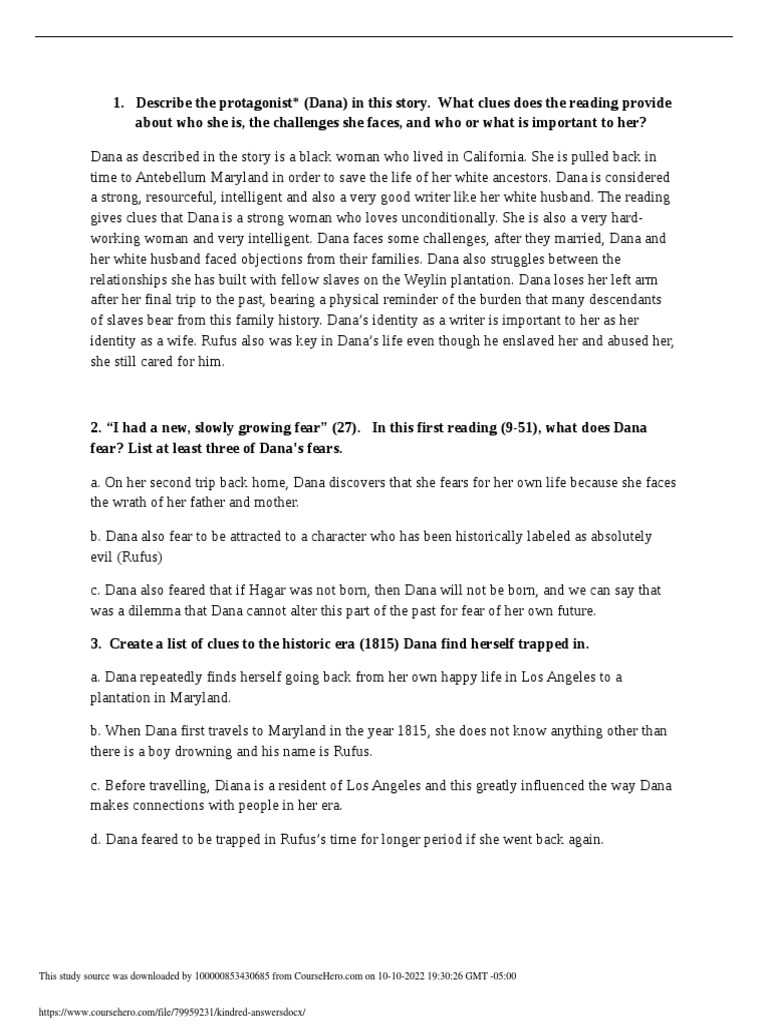 Kindred Answers | PDF