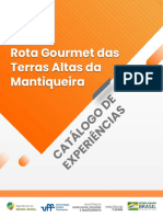 Rota Gourmet Das Terras Altas Da Mantiqueira: Catálogo de Experiências