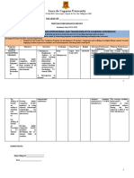 F. SHS Sample 3 Midyear Performance Report 2021 2022