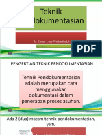 Teknik Pendokumentasian Leni