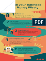 Colorful Illustration How to Improve Your Money Mindset Infographic
