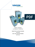 Vacon NX Optak Optbe Board User Manual Ud01182b en