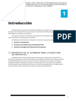 Introducción: 1.1 Propósito de El Estándar para La Dirección de Proyectos