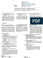 Modelo CV Na PrÃ¡Tica para InÃ Cio de Carreira