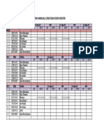 Absensi Manual UB DAM UG 16 - 19 APRIL 2020