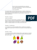 Geometría, estadística y matemáticas - Conceptos básicos