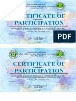 Certificate For Program