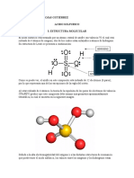 Estructura Molecular - Acido Sulfurico