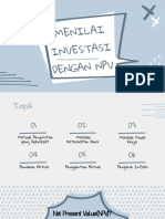 Bab 8 Menilai Investasi Dengan NPV