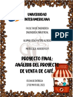 Proyecto Final - Análisas Al Proceso de Venta de Café