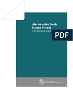 Informe Deuda Externa Privada 202203