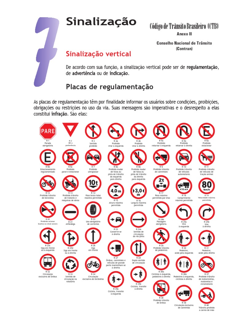 Os Sinais De Transito Alem De Serem Inscritos Em Placas