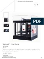 Buy The Raise3D Pro2 Dual in Belgium - 3DINTHEBOX BV