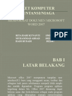 Kelompok 4 - Memformat Dokumen Ms. Word