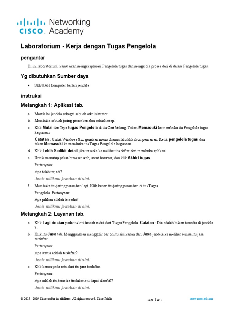 Mengelola Proses dengan Task Manager | PDF | Komputer