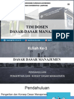 1b. Pendahuluan Dasar-Dasar Manajemen