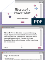 Aplikasi Komputer - Power Point