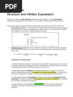 1STRUCTURE & Written Expression