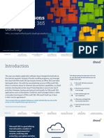 Ebook - Top Five Reasons For Microsoft 365 Backup