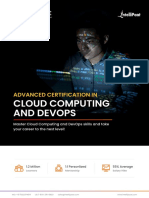 Advanced Certification in Cloud Computing and DevOps