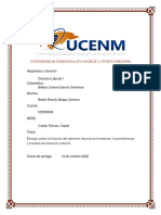 Historia y fuentes del derecho laboral hondureño