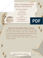 Sejarah BHS Indonesia