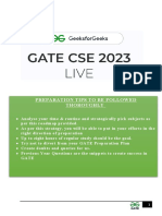 Gate 2023 Roadmap