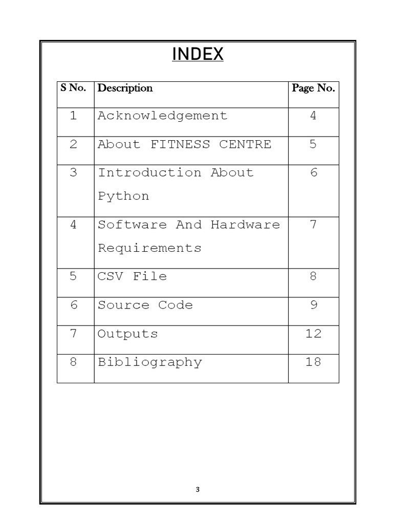 Python-Based Fitness Centre Management | PDF | Python (Programming ...