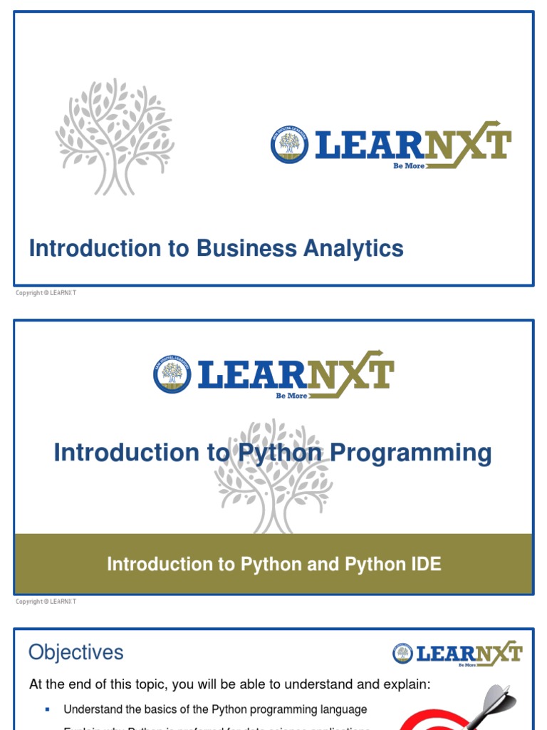 Python Introduction | PDF | Python (Programming Language) | Integrated ... image.