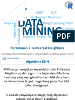 Data Mining P7-k-NN Algorithm