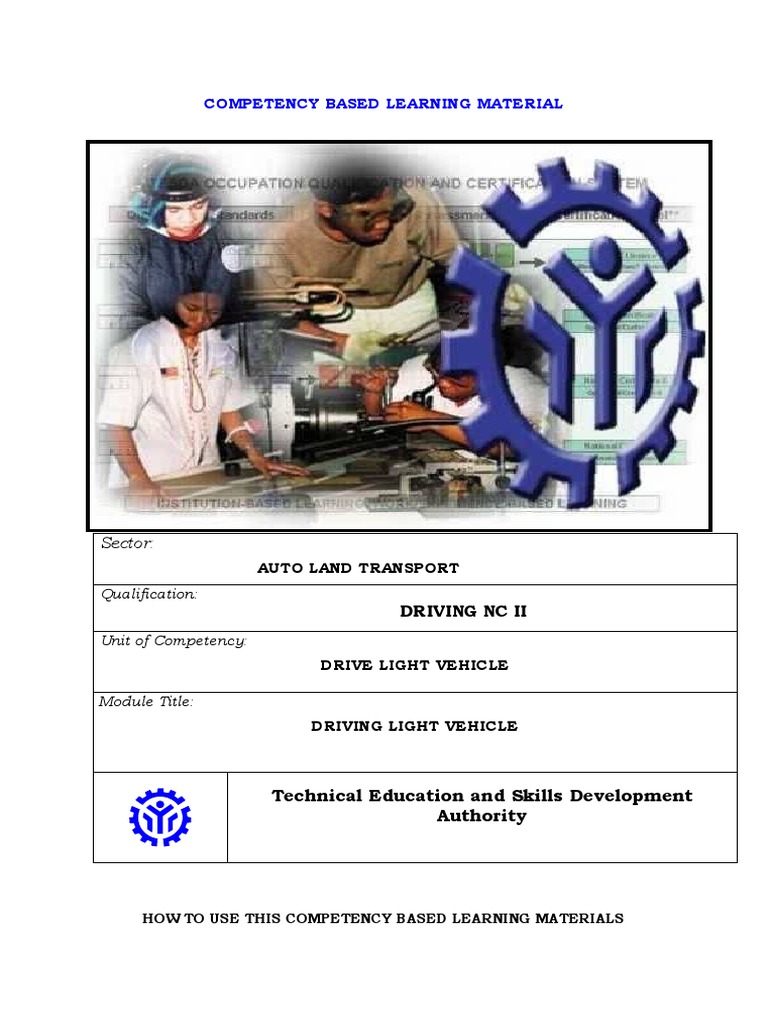 Driving Light Vehicle Competency Guide | PDF | Headlamp | Airbag
