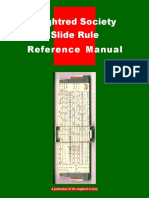 Outred Society Slide Rule Reference