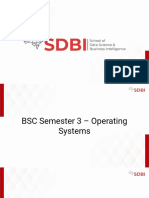 OS-Operating Systems Semester 3 Unit 1 Chapter 1