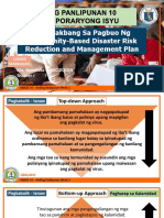 Lesson 5 Mga Hakbang Sa Pagbuo NG CBDRRM Plan