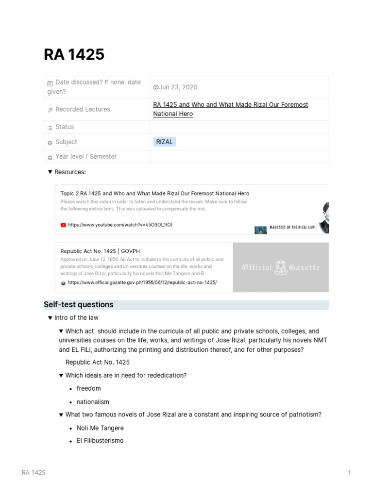 Ra 1425 | PDF
