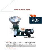 PMF5E4 Flat Die Pelletizer Machine