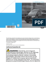 2022 Ford Transit Owners Manual Version 1 - Om - EN US - 10 - 2021