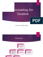BAAFM P30898 AFR Lecture Slides - Taxation
