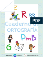 Cuaderno de Actividades Ortografía Maestrasenlanube