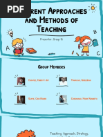 Different Approaches and Methods of Teaching 1