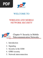 Part 9 - Security in Mobile Telecommunication Networks