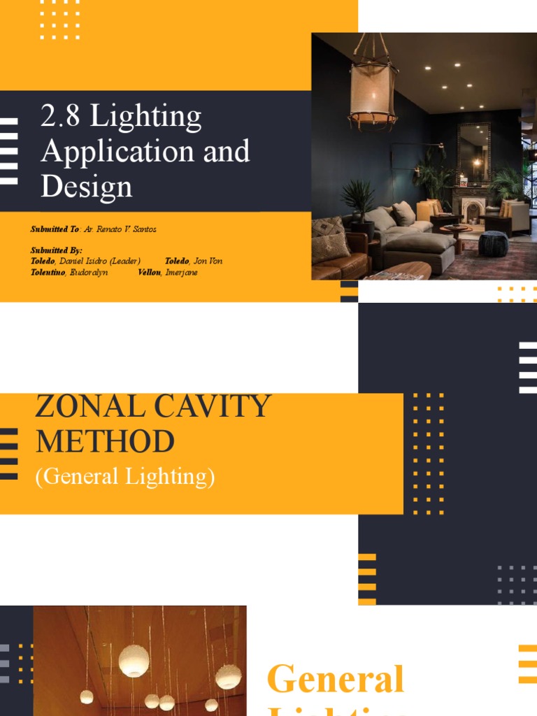 Zonal Cavity Method for Lighting Design | PDF | Lighting | Light