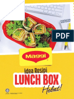 Lunch Box Recipe Booklet Design 9P
