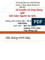 Bài thuyết trình - Thuật toán di truyền và ứng dụng giải bài toán người du lịch - ĐH Hải Phòng - 968739