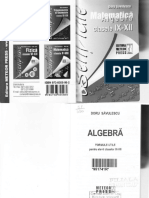 Formule Algebra Clasa Ix Xii PDF Free